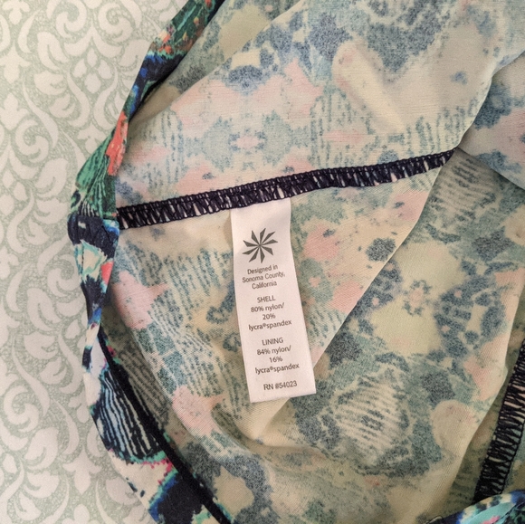 Athleta Taza Kaimana tankini top bikinis 32BC - Picture 5 of 6